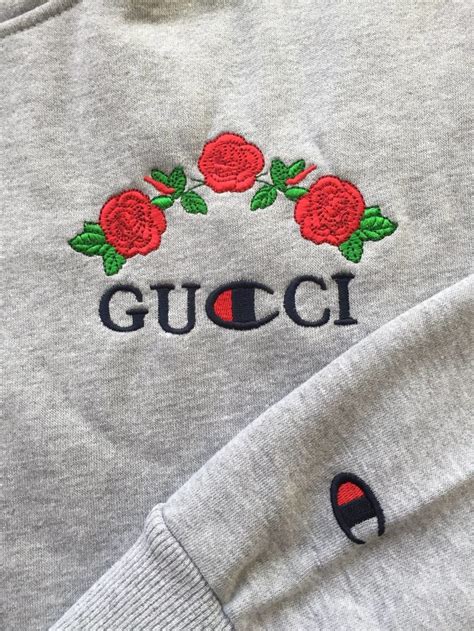 gucci x champion real